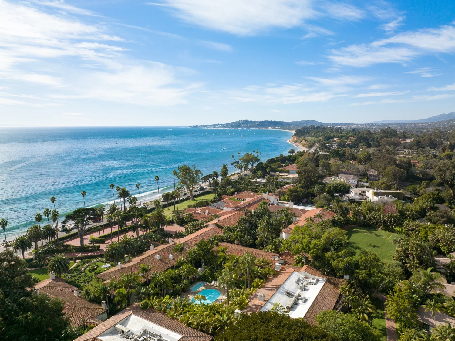 Commercial Real Estate Drone Photography In Santa Barbara, CA
