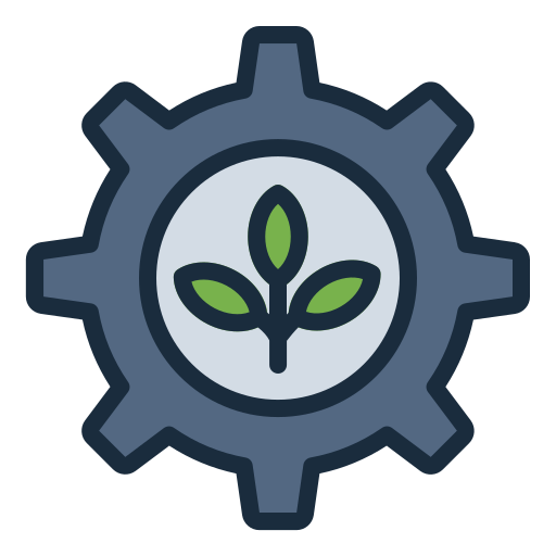 crops management flat icon