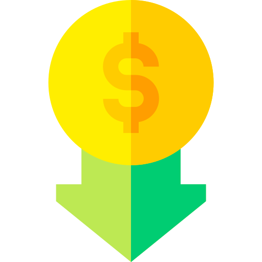 affordable flat icon affordable flat icon