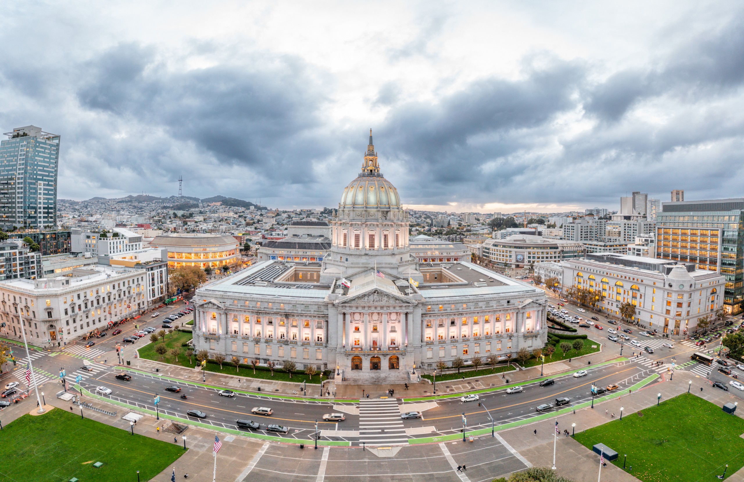 commercial real estate drone photography